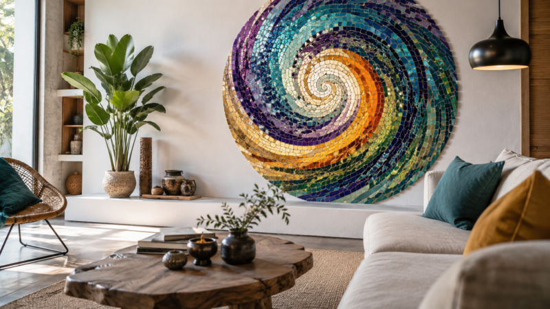 Mosaïque et Zen : L’Art Thérapeutique
